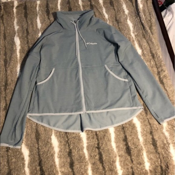 Columbia Zip Up Windbreaker Jacket EUC - Picture 2 of 4